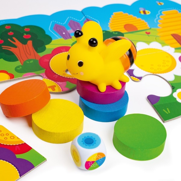 Фото - Настільна гра (3-4 роки) Vladi Toys "Бджілка Еммі" (укр) (VT2100-21)