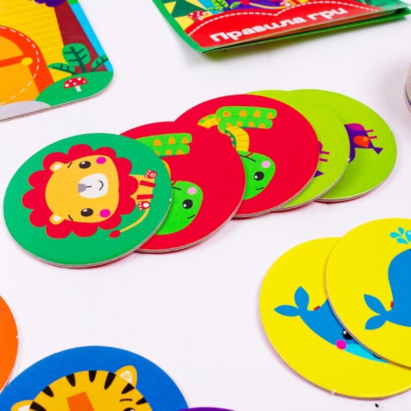 Фото - Настільна гра (3-4 роки) Vladi Toys "Fisher Price. Мемо" в тубусі (укр) (VT2910-04)