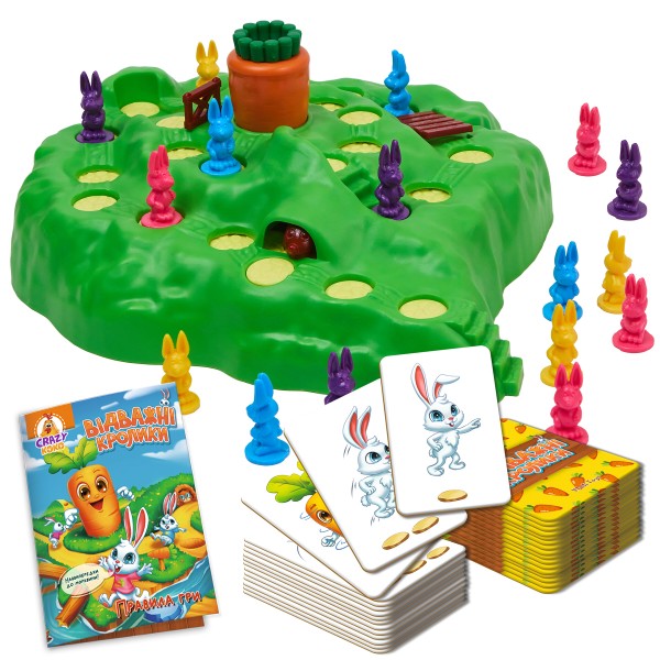 Фото - Настільна гра (5-7 років) Vladi Toys Відважні кролики (VT8055-40)