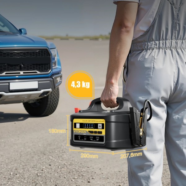Фото - Пускозарядное устройство Vtoman Jump Starter VT-Pro