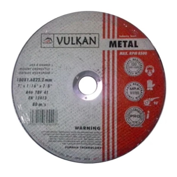 Фото - Круг шлифовальный Vulkan 125х1.0х22 мм (79045)