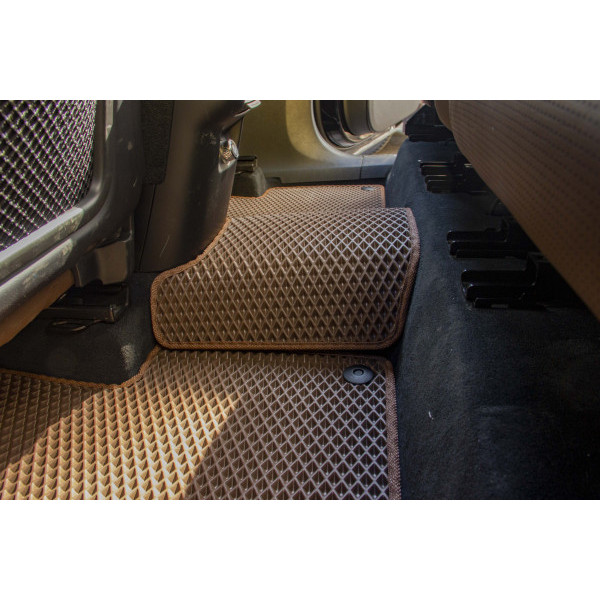 Фото - Килимки ворсові в салон авто EVAtech Premium для Volvo XC90 5 seats Restyling 2020 2 покоління SUV EU чорний кант (VV33703CVK5VL8VPB)