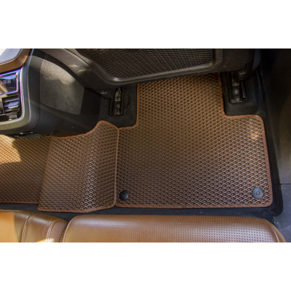 Фото - Килимки ворсові в салон авто EVAtech Premium для Volvo XC90 5 seats Restyling 2020 2 покоління SUV EU чорний кант (VV33703CVK5VL8VPB)
