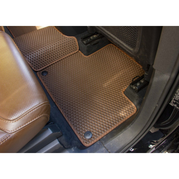 Фото - Килимки ворсові в салон авто EVAtech Premium для Volvo XC90 5 seats Restyling 2020 2 покоління SUV EU чорний кант (VV33703CVK5VL8VPB)
