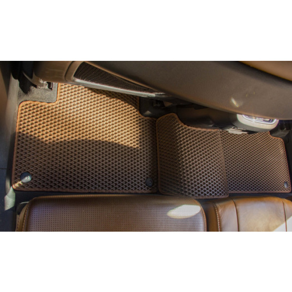 Фото - Килимки ворсові в салон авто EVAtech Premium для Volvo XC90 5 seats Restyling 2020 2 покоління SUV EU чорний кант (VV33703CVK5VL8VPB)