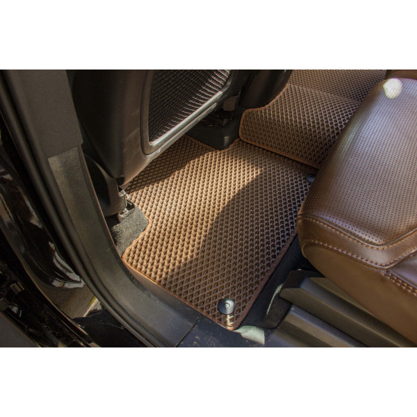 Фото - Килимки ворсові в салон авто EVAtech Premium для Volvo XC90 5 seats Restyling 2020 2 покоління SUV EU чорний кант (VV33703CVK5VL8VPB)