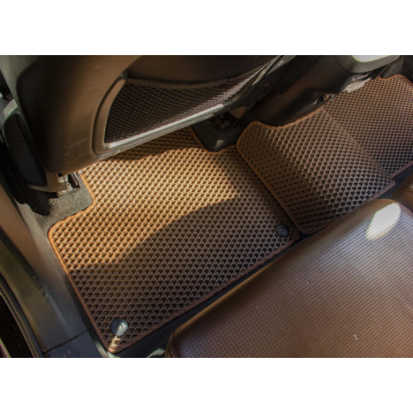 Фото - Килимки ворсові в салон авто EVAtech Premium для Volvo XC90 5 seats Restyling 2020 2 покоління SUV EU чорний кант (VV33703CVK5VL8VPB)