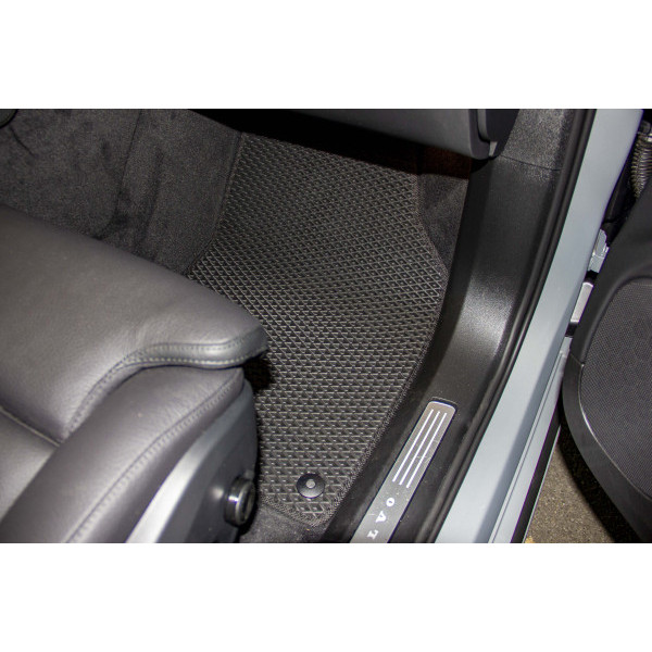 Фото - Килимки ворсові в салон авто EVAtech Premium для Volvo XC90 5 seats Restyling 2020 2 покоління SUV EU чорний кант (VV33703CVK5VL8VPB)