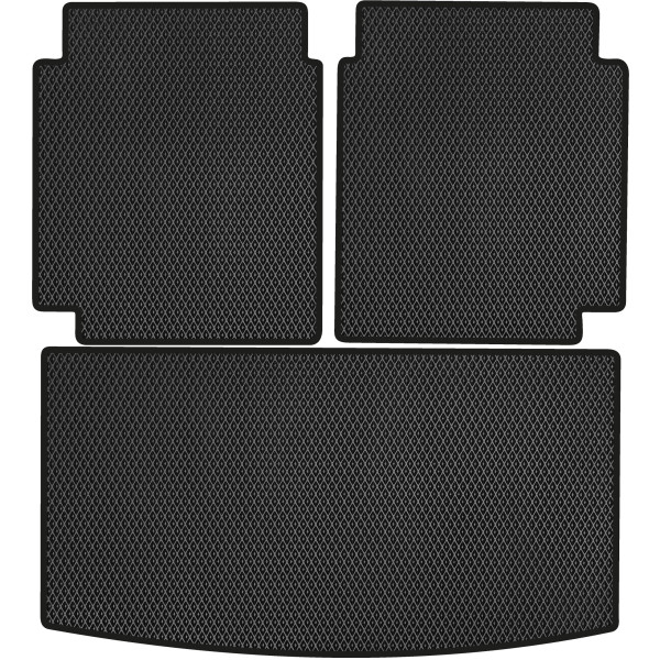 Фото - EVA килимок в багажник авто EVAtech для Atlas 7 seats Volkswagen 2016 1 покоління SUV USA (VW11744BE3RBB)