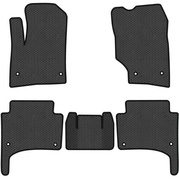 Фото - EVA коврики в салон авто EVAtech для Touareg (7L) Restyling Volkswagen 2006-2010 1 поколение SUV EU VW11897C5AV8SBB