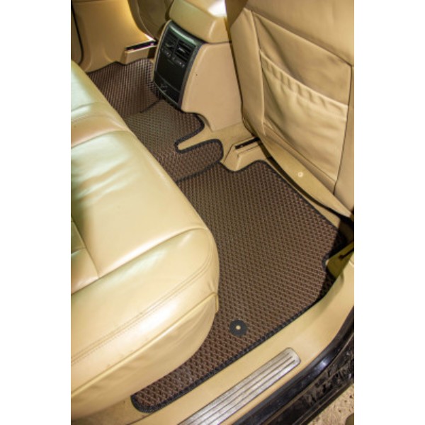 Фото - Коврики из экокожи в салон авто EVAtech ECO для Touareg (7L) Restyling Volkswagen 2006-2010 1 поколение SUV EU (VW11897CB5AV8BBB)