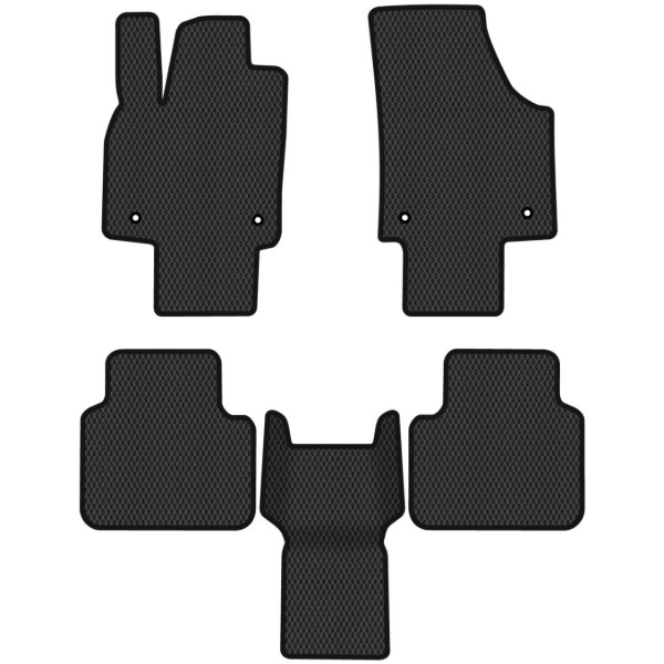 Фото - EVA коврики в салон авто EVAtech для Atlas 6 seats Volkswagen 2016 1 поколение SUV USA (VW13212CV5AV4RBB)