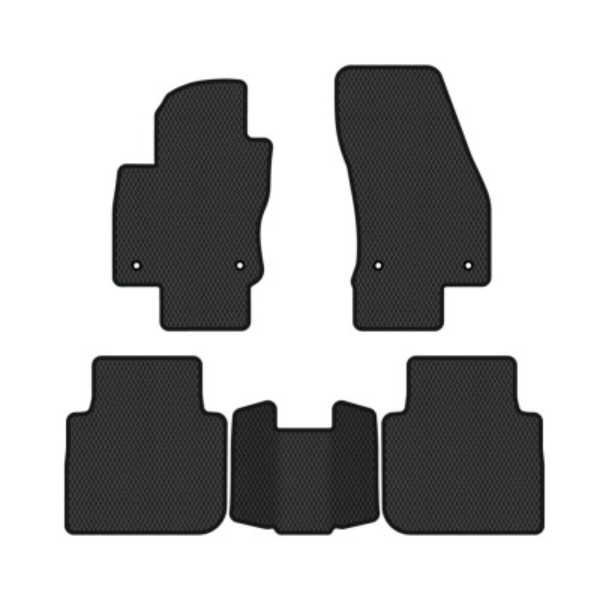 Фото - EVA килимки в салон авто EVAtech для Tiguan Allspace 7 seats Volkswagen 2016-2020 1 покоління SUV EU (VW13964CM5AV4RBB)
