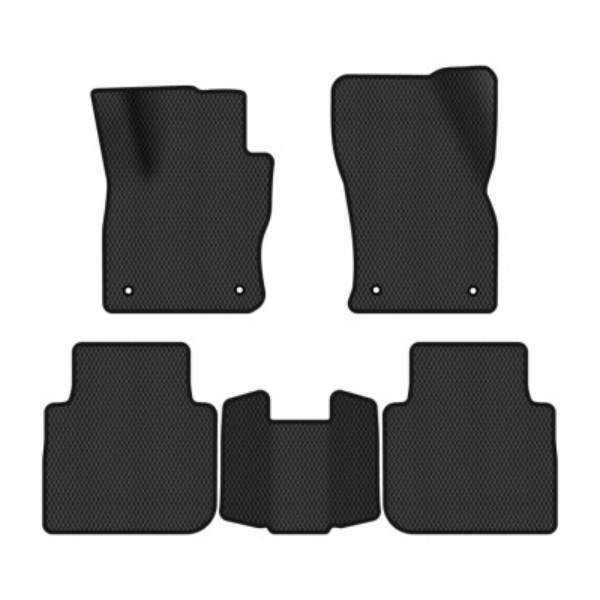 Фото - EVA коврики в салон авто EVAtech для Tiguan Allspace 7 seats Volkswagen 2016-2020 1 поколение SUV EU (VW13964CO5RBB)