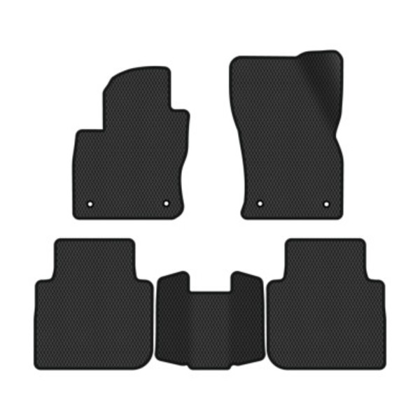 Фото - EVA килимки в салон авто EVAtech для Tiguan Allspace 7 seats Volkswagen 2016-2020 1 покоління SUV EU (VW13964CP5AV4RBB)