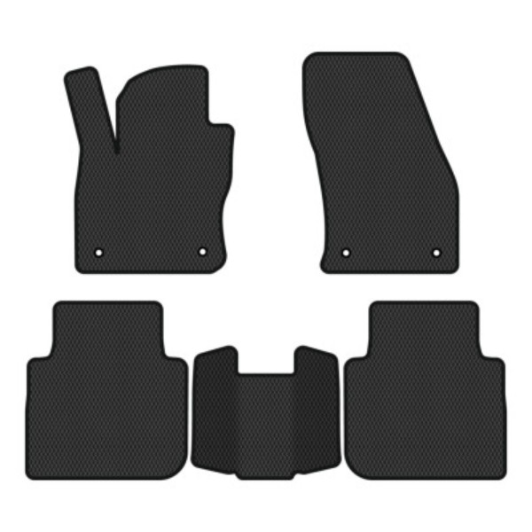 Фото - EVA килимки в салон авто EVAtech для Tiguan Allspace 7 seats Volkswagen 2016-2020 1 покоління SUV EU (VW13964CR5AV4RBB)