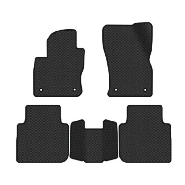 Фото - EVA килимки в салон авто EVAtech для Tiguan Allspace 7 seats Volkswagen 2016-2020 1 покоління SUV EU (VW13964CP5AV4RBB)