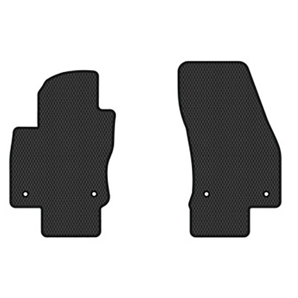 Фото - Коврики из экокожи в салон авто передние EVAtech ECO для Tiguan Allspace 5 seats Volkswagen 2016-2020 1 поколение SUV USA VW13965AL2AV4BBB
