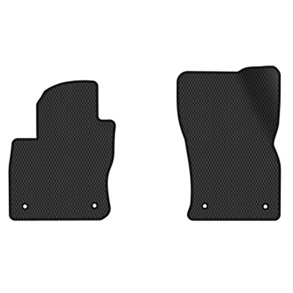 Фото - Коврики из экокожи в салон авто передние EVAtech ECO для Tiguan Allspace 5 seats Volkswagen 2016-2020 1 поколение SUV USA VW13965AO2AV4BBB