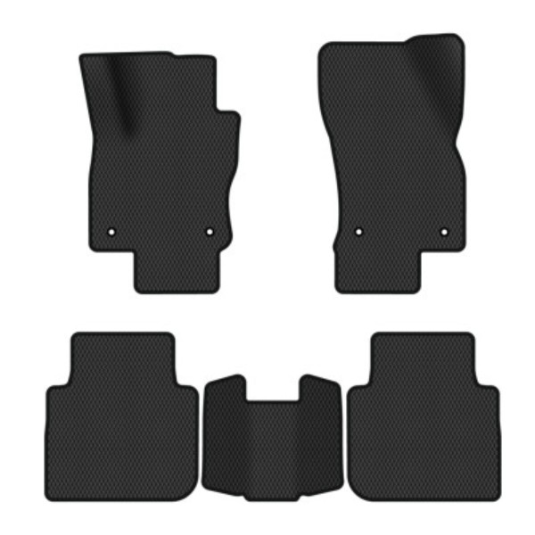 Фото - EVA килимки в салон авто EVAtech для Tiguan Allspace 5 seats Volkswagen 2016-2020 1 покоління SUV USA (VW13965CC5AV4RGB)