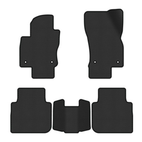 Фото - EVA килимки в салон авто EVAtech для Tiguan Allspace 5 seats Volkswagen 2016-2020 1 покоління SUV USA (VW13965CJ5AV4KBB)