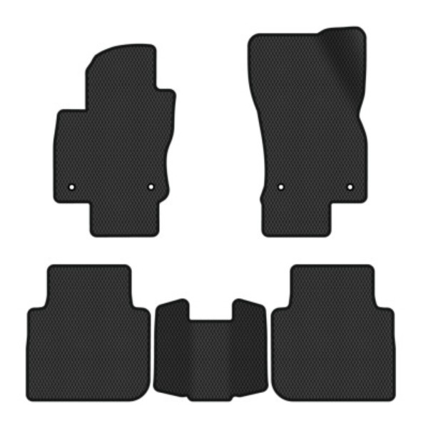 Фото - EVA коврики в салон авто EVAtech для Tiguan Allspace 5 seats Volkswagen 2016-2020 1 поколение SUV USA (VW13965CJ5AV4RBB)