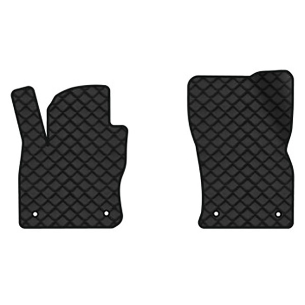 Фото - Коврики из экокожи в салон авто передние EVAtech ECO для Tiguan Allspace 5 seats Volkswagen 2016-2020 1 поколение SUV USA VW13965AM2AV4BBB