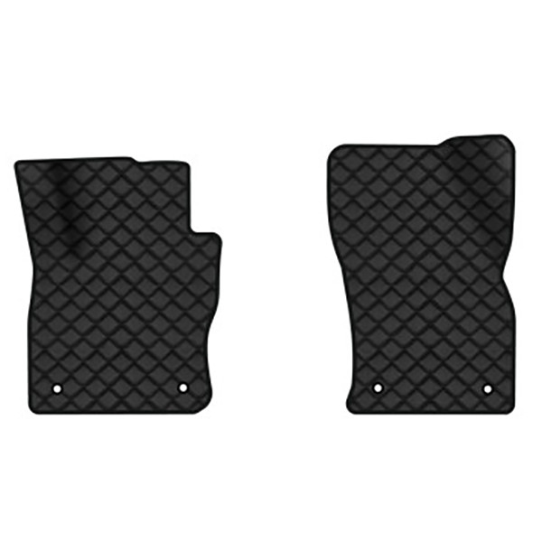 Фото - Коврики из экокожи в салон авто передние EVAtech ECO для Tiguan Allspace 5 seats Volkswagen 2016-2020 1 поколение SUV USA VW13965AN2AV4BBB