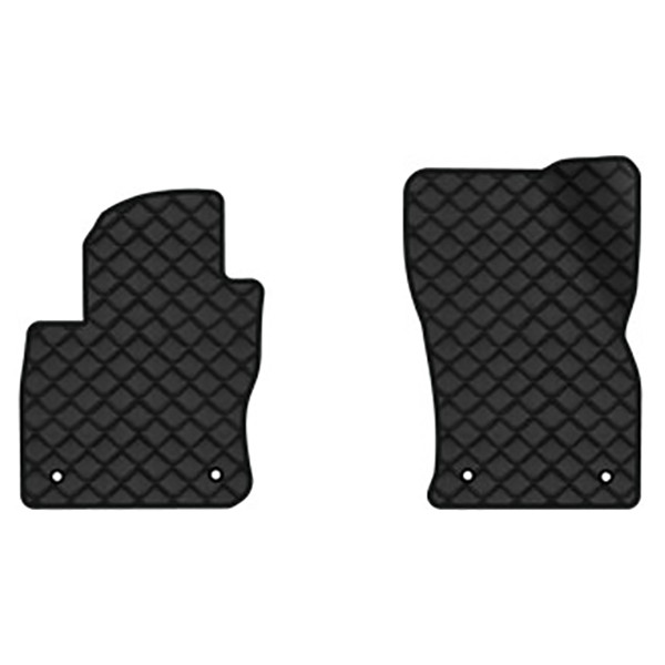 Фото - Коврики из экокожи в салон авто передние EVAtech ECO для Tiguan Allspace 5 seats Volkswagen 2016-2020 1 поколение SUV USA VW13965AO2AV4BBB