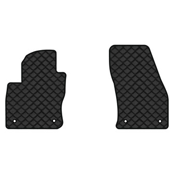 Фото - Коврики из экокожи в салон авто передние EVAtech ECO для Tiguan Allspace 5 seats Volkswagen 2016-2020 1 поколение SUV USA VW13965AS2AV4BBB