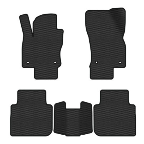 Фото - EVA коврики в салон авто EVAtech для Tiguan Allspace 5 seats Volkswagen 2016-2020 1 поколение SUV USA (VW13965CH5AV4RBB)