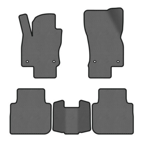 Фото - EVA килимки в салон авто EVAtech для Tiguan Allspace 5 seats Volkswagen 2016-2020 1 покоління SUV USA (VW13965CH5AV4SGB)