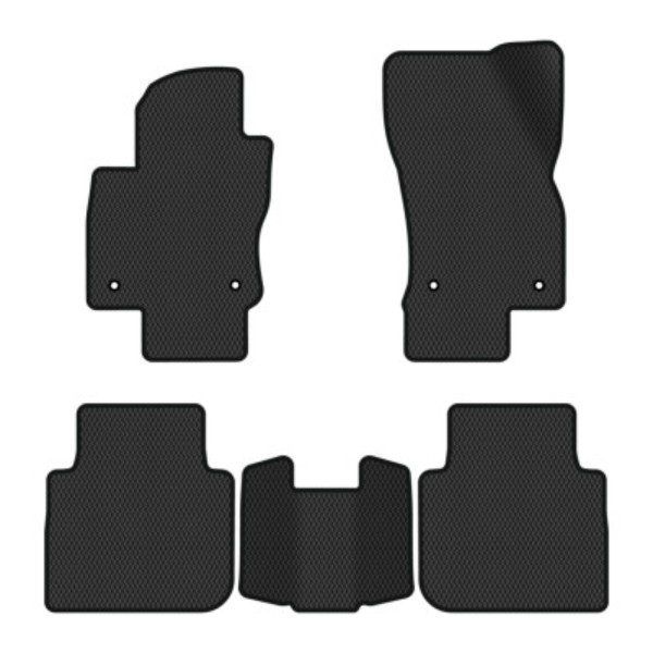 Фото - EVA коврики в салон авто EVAtech для Tiguan Allspace 5 seats Volkswagen 2016-2020 1 поколение SUV USA (VW13965CJ5AV4RBB)