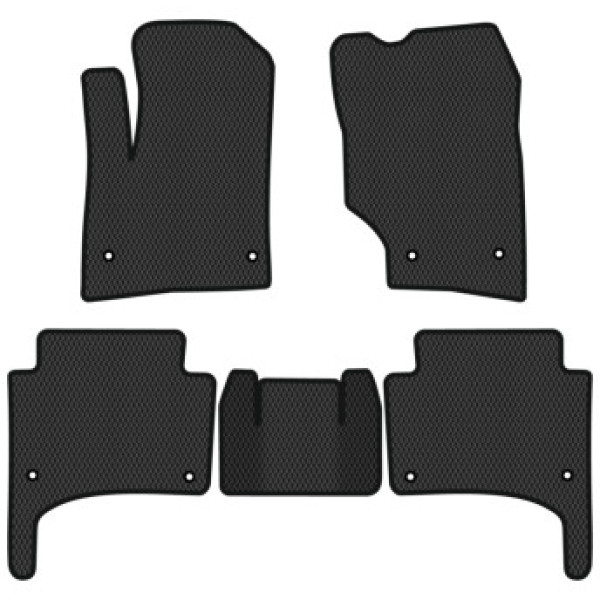 Фото - EVA килимки в салон авто EVAtech для Touareg (7L) Restyling Volkswagen 2006-2010 1 покоління SUV EU VW14155C5TL8RBB