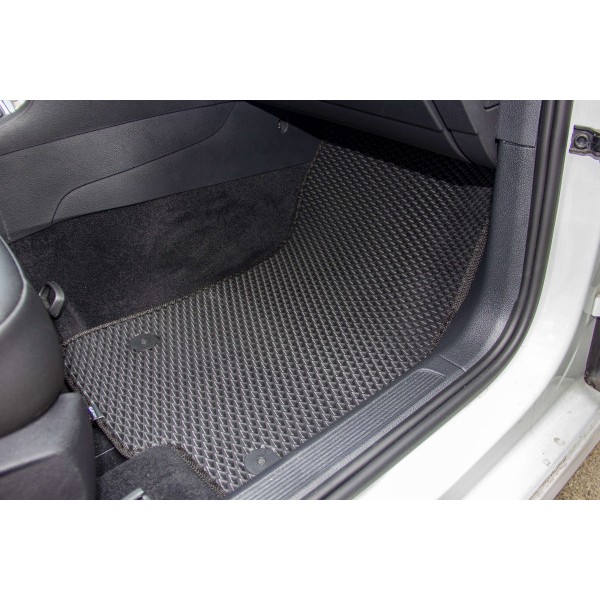 Фото - Коврики из экокожи в салон авто передние EVAtech ECO для Golf (VII) Volkswagen 2012-2020 7 поколение Htb USA VW14517AA2AV4BBB