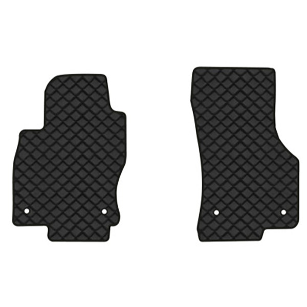 Фото - Коврики из экокожи в салон авто передние EVAtech ECO для Golf (VII) Volkswagen 2012-2020 7 поколение Htb USA VW14517AL2AV4BBB