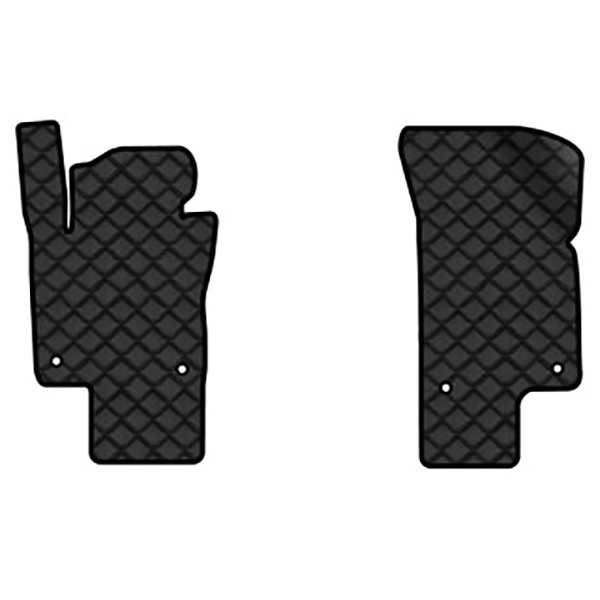 Фото - Коврики из экокожи в салон авто передние EVAtech ECO для Passat NMS Volkswagen 2010-2015 1 поколение Sedan USA VW1693AA2AV4BBB