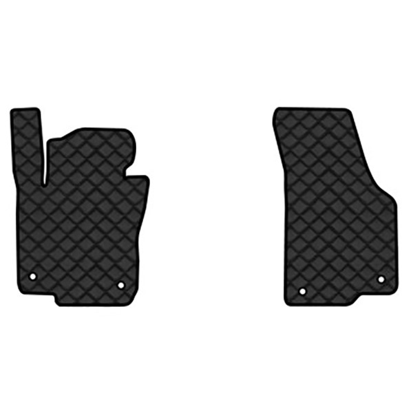 Фото - Килимки з екошкіри в салон авто передні EVAtech ECO для Passat NMS Volkswagen 2010-2015 1 покоління Sedan USA VW1693AR2AV4BBB