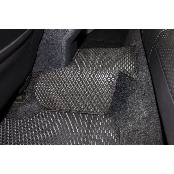 Фото - Килимки з екошкіри в салон авто EVAtech ECO для Passat NMS Volkswagen 2010-2015 1 покоління Sedan USA (VW1693CH5AV4BBB)