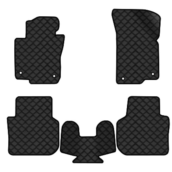 Фото - Коврики из экокожи в салон авто EVAtech ECO для Passat NMS Volkswagen 2010-2015 1 поколение Sedan USA (VW1693CP5AV4BBB)