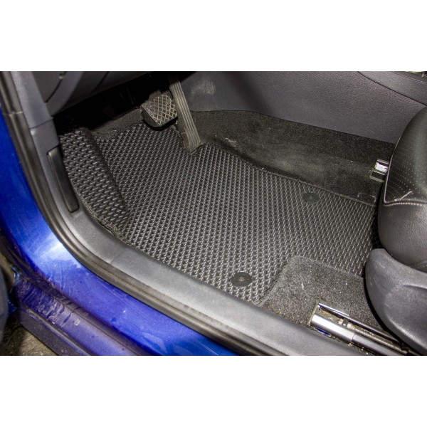 Фото - Коврики из экокожи в салон авто передние EVAtech ECO для Passat NMS Restyling Volkswagen 2015-2019 1 поколение Sedan USA VW1696AJ2AV4BBLB
