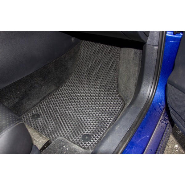 Фото - Коврики из экокожи в салон авто передние EVAtech ECO для Passat NMS Restyling Volkswagen 2015-2019 1 поколение Sedan USA VW1696AL2AV4BBLB