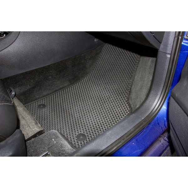 Фото - Коврики из экокожи в салон авто передние EVAtech ECO для Passat NMS Restyling Volkswagen 2015-2019 1 поколение Sedan USA VW1696AL2AV4BBLB