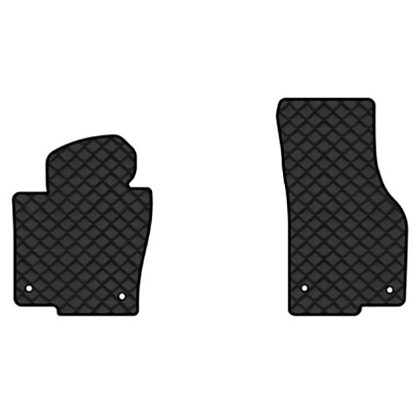 Фото - Коврики из экокожи в салон авто передние EVAtech ECO для Passat Alltrack (B7) Volkswagen 2010-2014 7 поколение Combi EU VW1711AG2AV4BBB