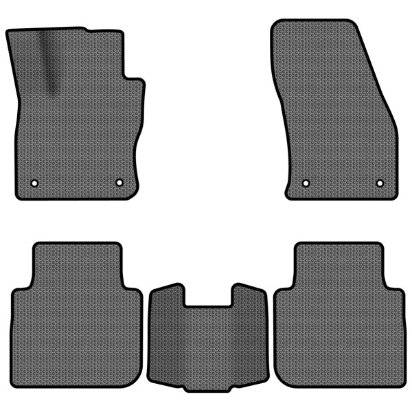 Фото - EVA килимки в салон авто EVAtech для Tiguan Allspace 7 seats Volkswagen 2016-2020 1 покоління SUV USA (VW1727CQ5AV4SGB)