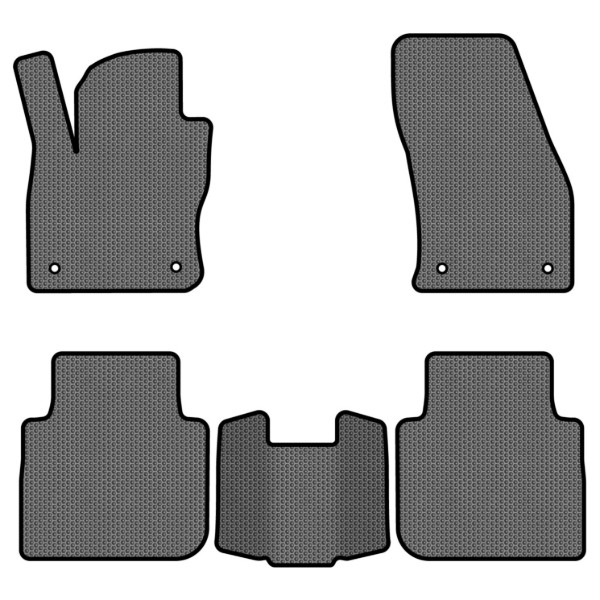 Фото - EVA килимки в салон авто EVAtech для Tiguan Allspace 7 seats Volkswagen 2016-2020 1 покоління SUV USA (VW1727CR5AV4SGB)