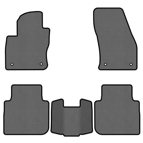 Фото - EVA коврики в салон авто EVAtech для Tiguan Allspace 7 seats Volkswagen 2016-2020 1 поколение SUV USA (VW1727CS5AV4SGB)
