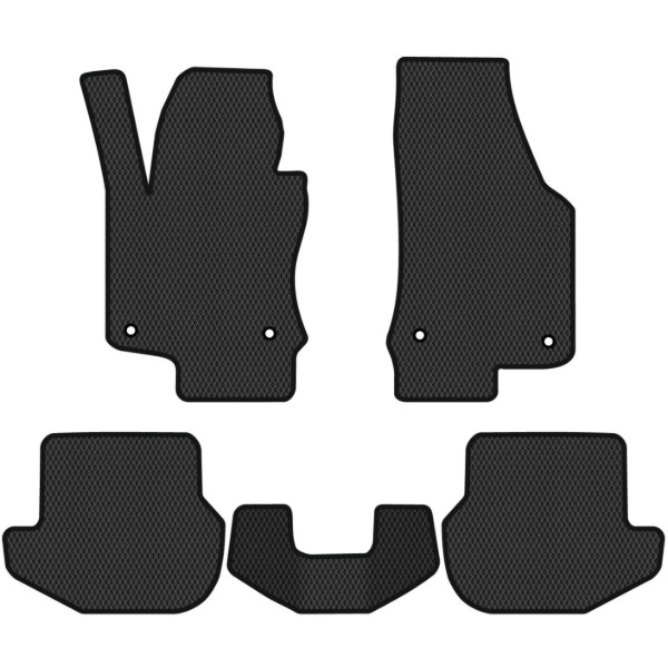 Фото - EVA коврики в салон авто EVAtech для Eos Volkswagen 2006-2015 1 поколение Cabrio USA VW1810CV5AV4RBB