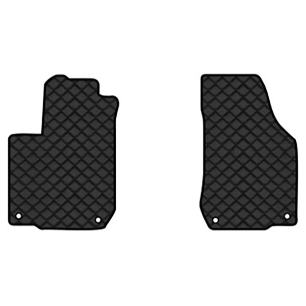 Фото - Коврики из экокожи в салон авто передние EVAtech для Bora Volkswagen 1998-2005 1 поколение Sedan EU VW1875AG2AV4BBB
