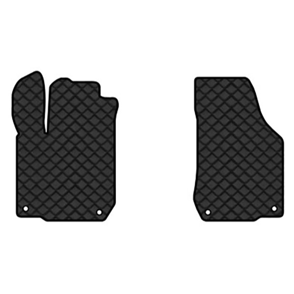 Фото - Коврики из экокожи в салон авто передние EVAtech для Bora Volkswagen 1998-2005 1 поколение Sedan EU VW1875AV2AV4BBB